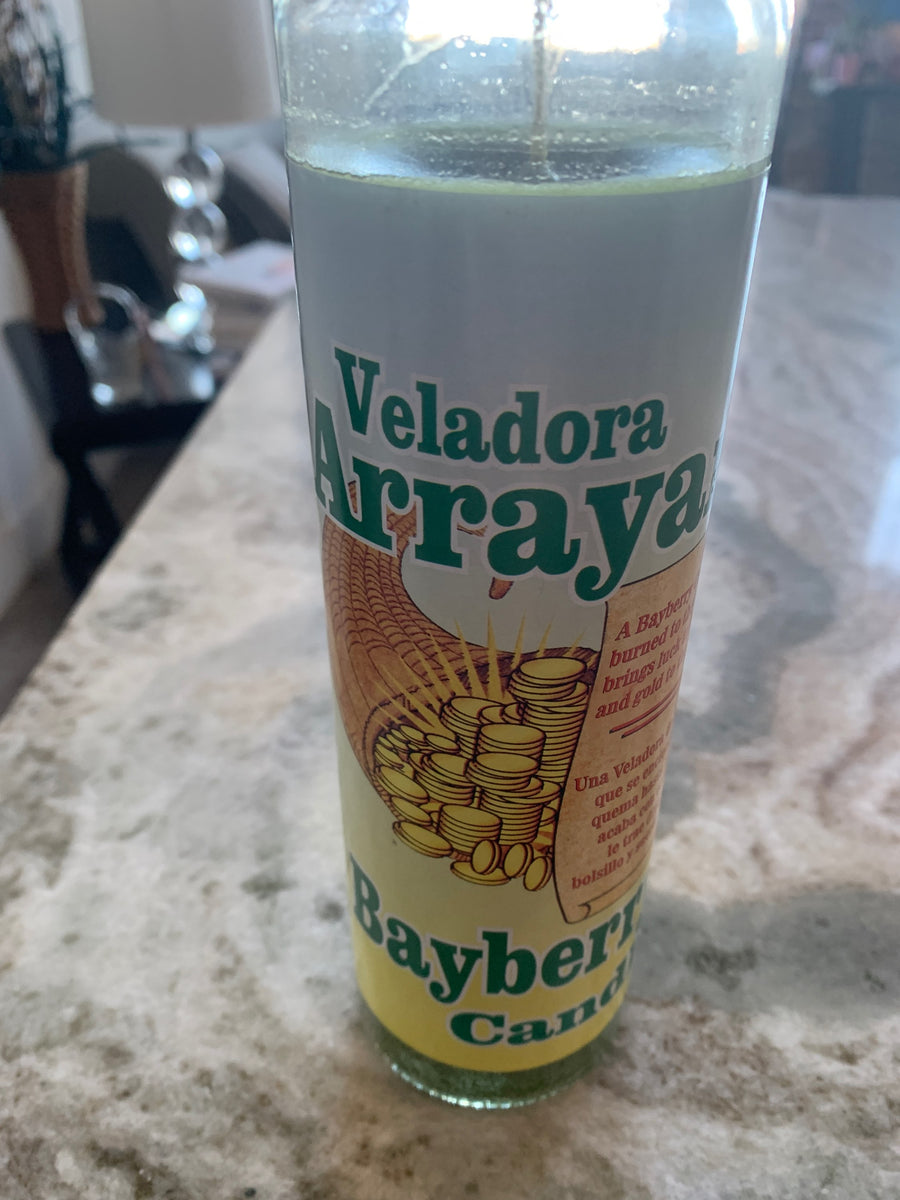 Bayberry "Luck & Good Fortune" Candle Fixed Candle for Hoodoo Voodoo