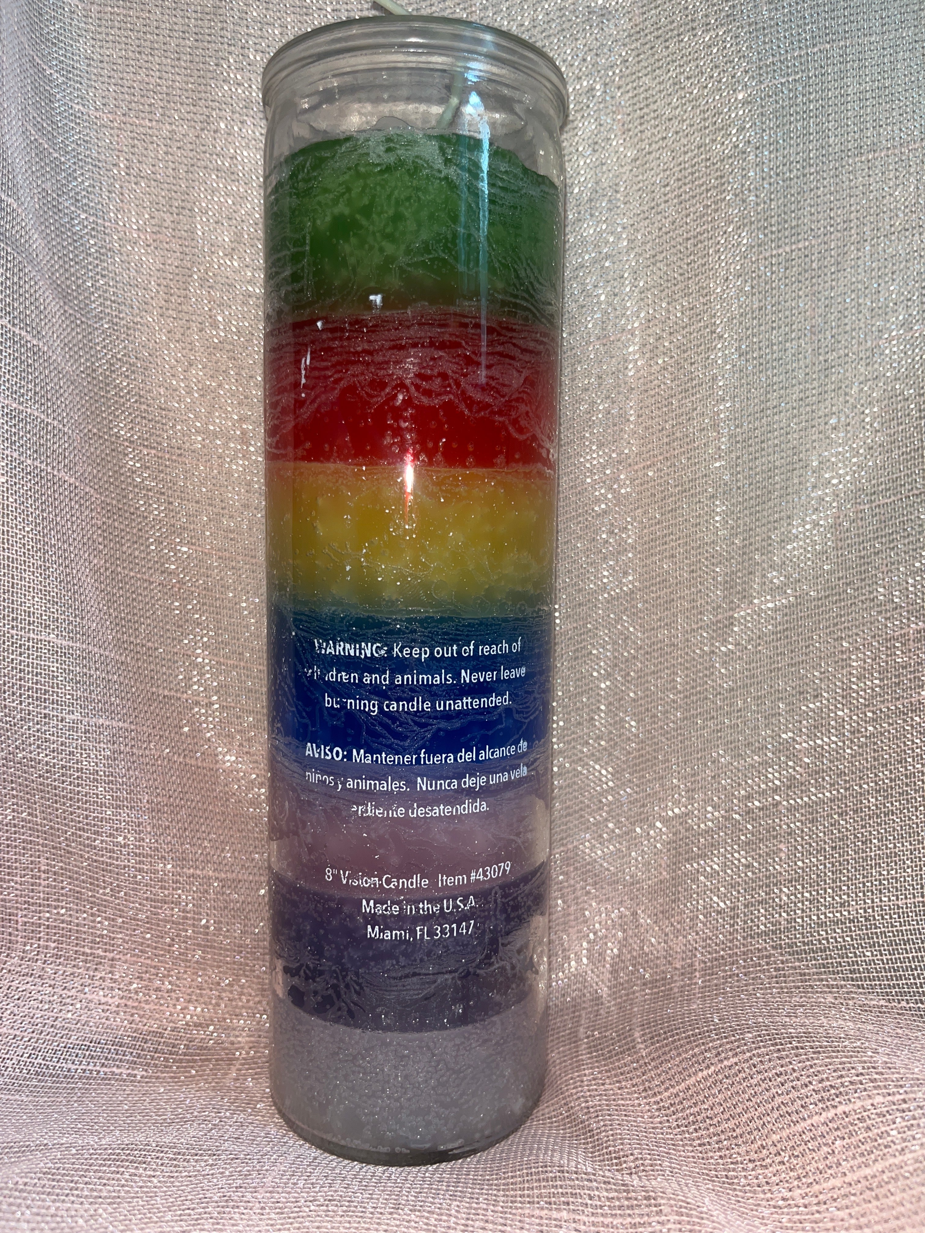 All Purpose (Para Todo) 7 Day Glass Fixed Candle