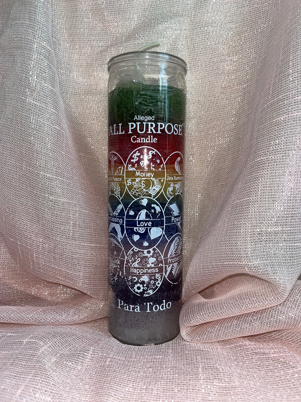 All Purpose (Para Todo) 7 Day Glass Fixed Candle