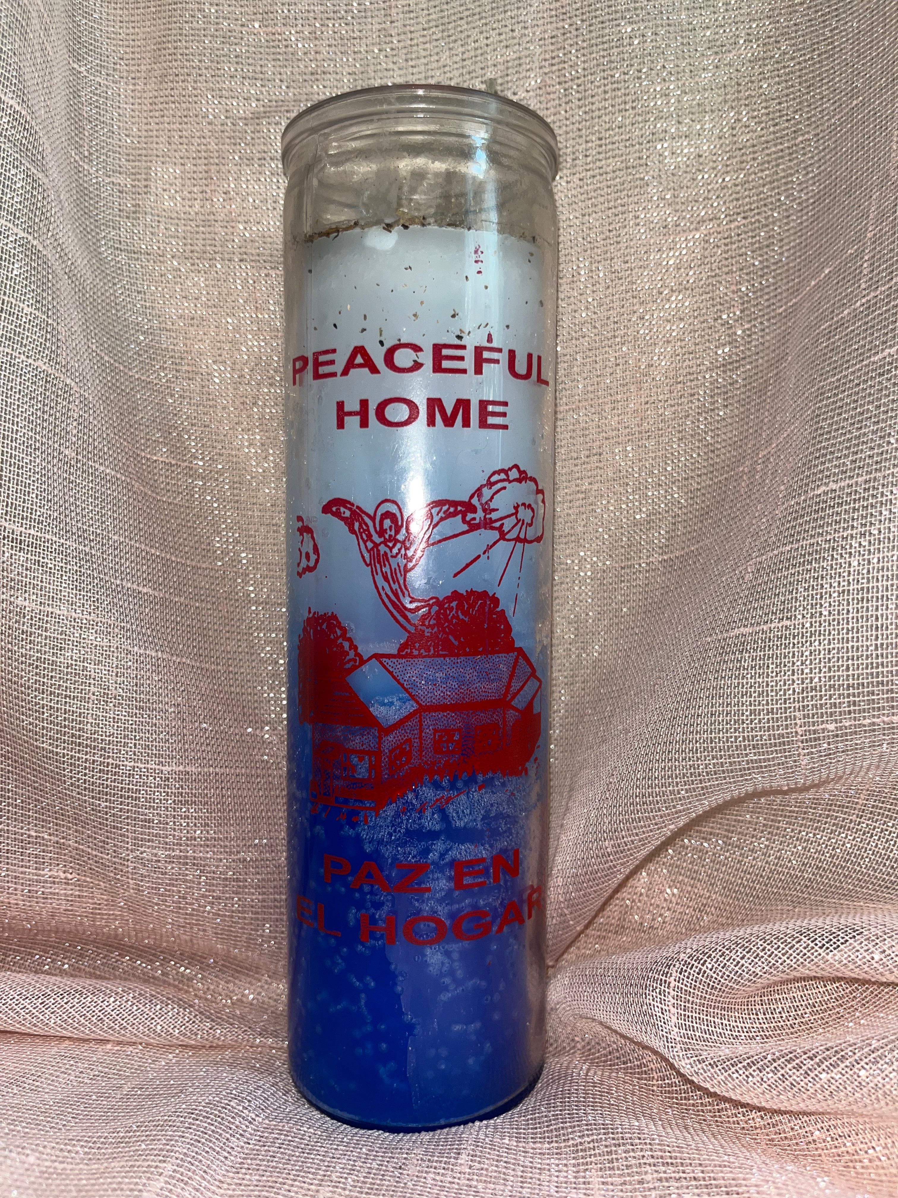 Peaceful Home Candle- Fixed Candle for Hoodoo Voodoo Santeria