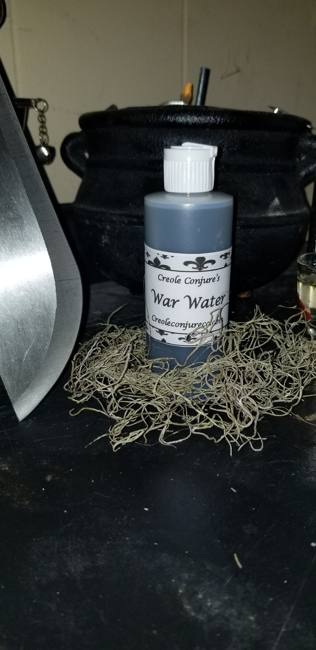 War Water 4oz. - Hoodoo War Water/ Mars Water for Laying Tricks