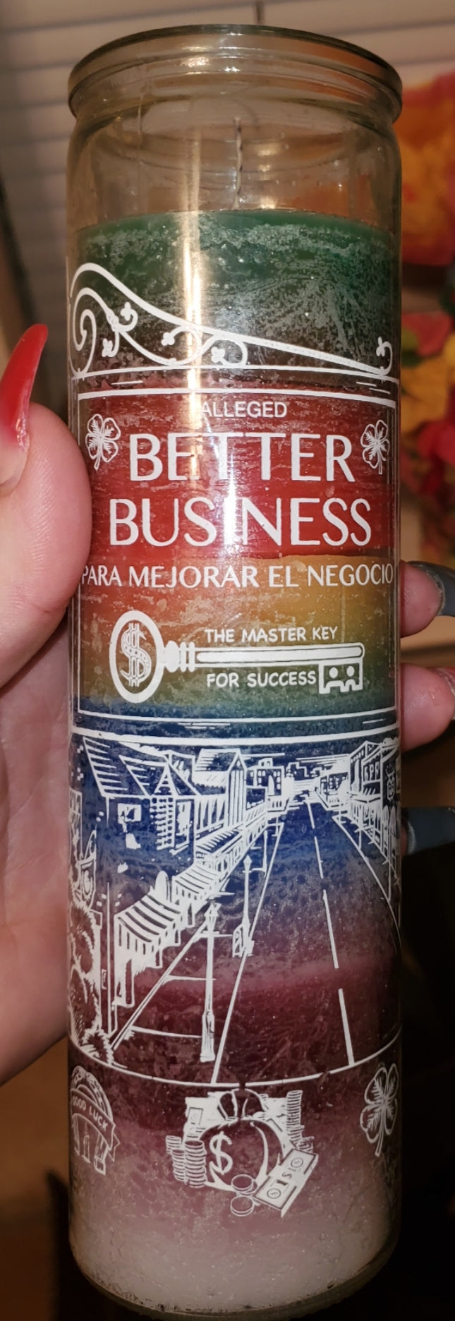 Better Business Candle - Fixed Candle for Hoodoo Voodoo Santeria