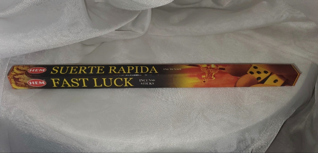 Fast luck incense