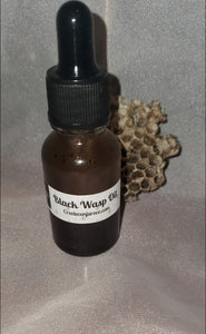 Black Wasp oil- Left Hand Oil- Hoodoo Condition Oil