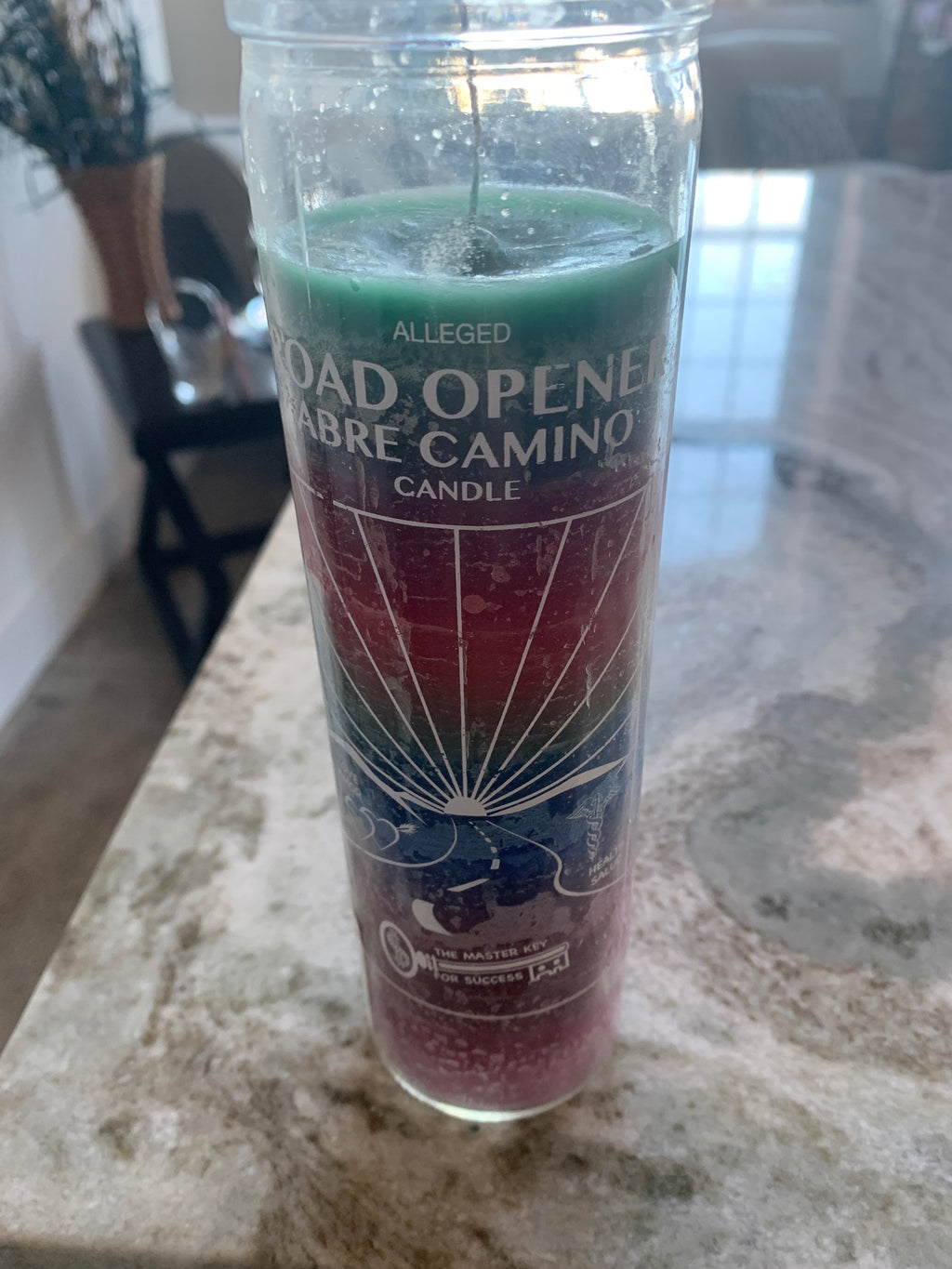Road Opener Candle - Fixed Candle for Hoodoo Voodoo Santeria