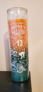 "Money Drawing" Candle - Fixed Candle for Hoodoo Voodoo Santeria