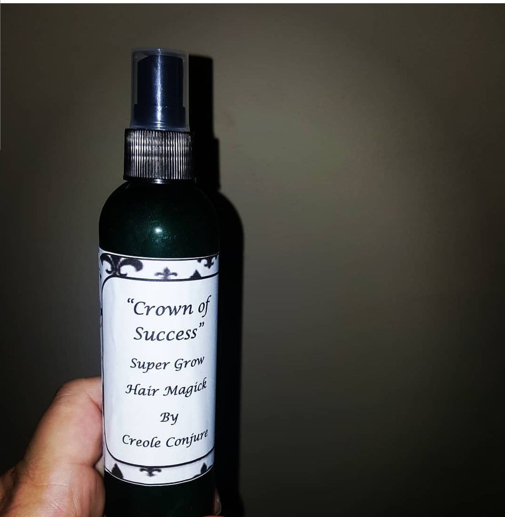 Crown of Success Hair Magick - All Natural Hair Growth Spray For All Hair Types