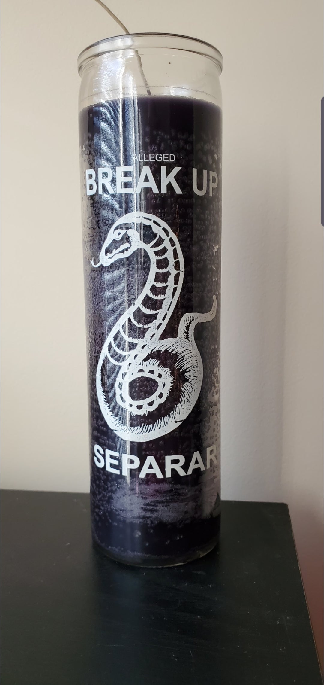 "Break up/separate" Candle- Fixed Candle- Hoodoo Voodoo Santeria