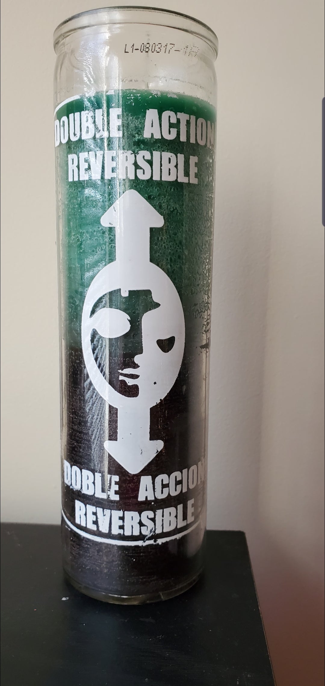 Double Action Reversal Candle- Fixed Candle for Hoodoo Voodoo Santeria